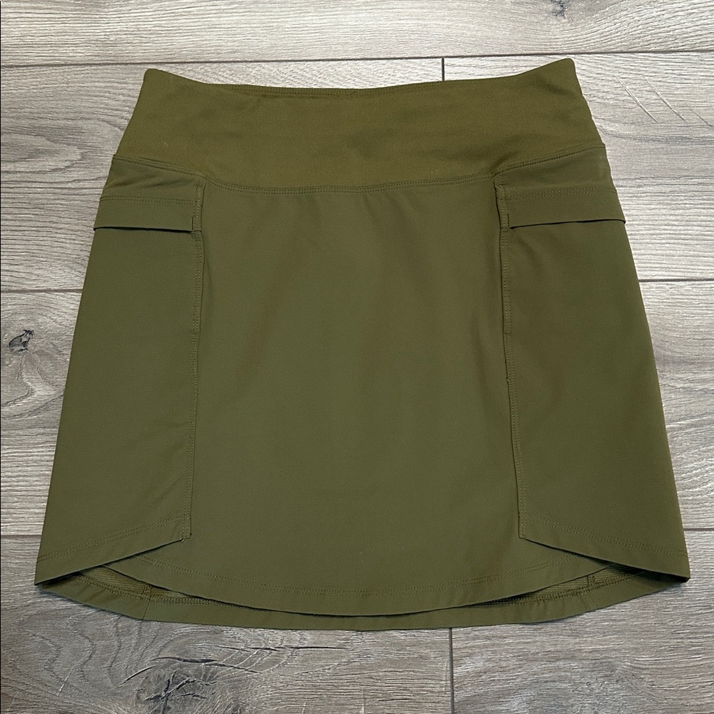 REI Co-op Savanna Trails High Rise Hiking Casualâ Travel Skirt Green Size XS/S